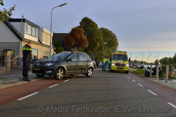 Mediaterplaatse ongeval rijsenhout auto scooter 12102018 Image00004