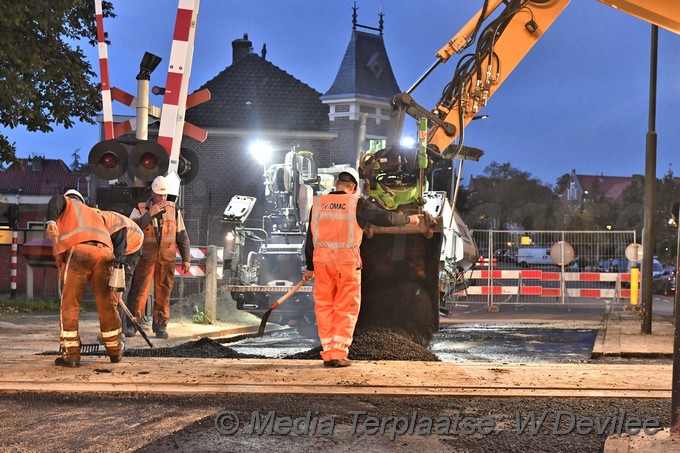 Mediaterplaatse Werkzaamheden spoor herenstraat ldn WPF 19102009 Image00010