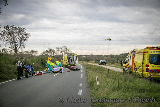 Mediaterplaatse ongeval zwaar motorrijder overveen 26102019 Image00004