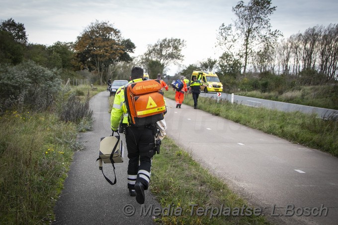 Mediaterplaatse ongeval zwaar motorrijder overveen 26102019 Image00007