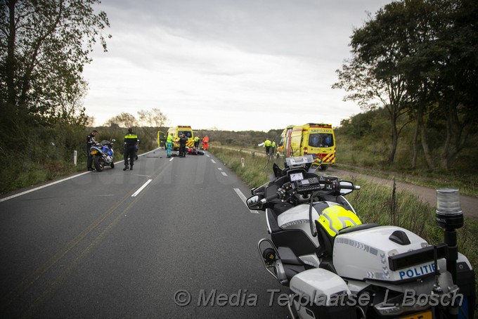 Mediaterplaatse ongeval zwaar motorrijder overveen 26102019 Image00008