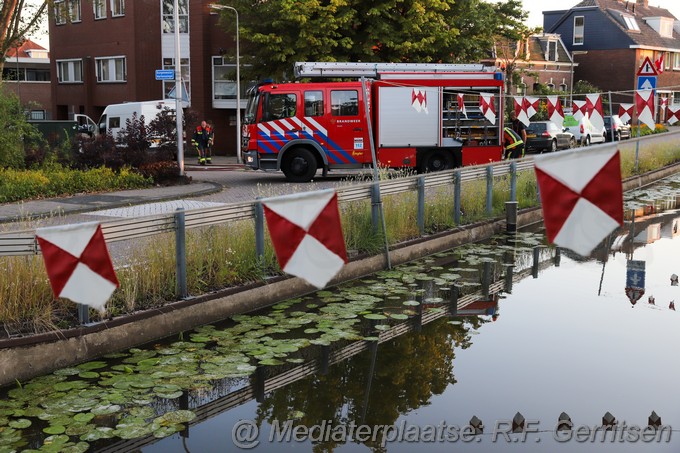 Mediaterplaatse auto brand burgemeester martenssingel gouda 08082022 Image00058