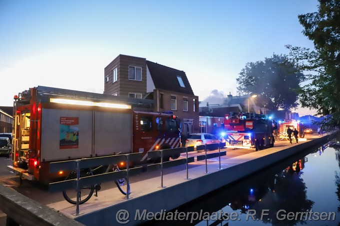 Mediaterplaatse woning brand walvisstraat gouda 08082022 Image00010