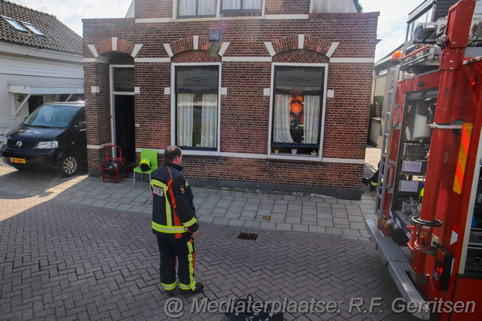 Mediaterplaatse woning brand zuidkade waddinxveen 22082022Image00009