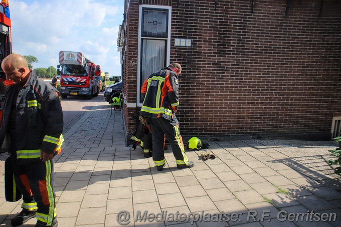 Mediaterplaatse woning brand zuidkade waddinxveen 22082022Image00014