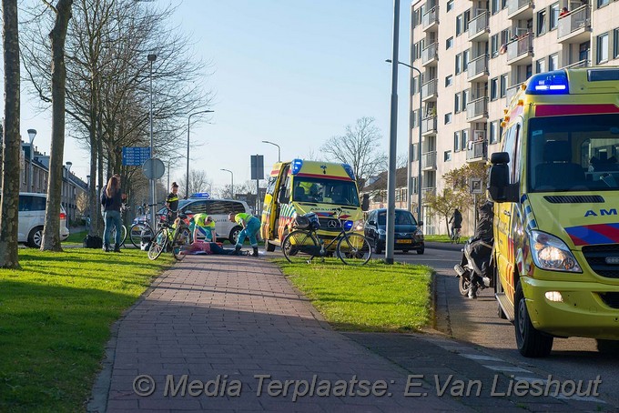 Mediaterplaatse ongeval fietsers hoofddorp 02042017 Image00001