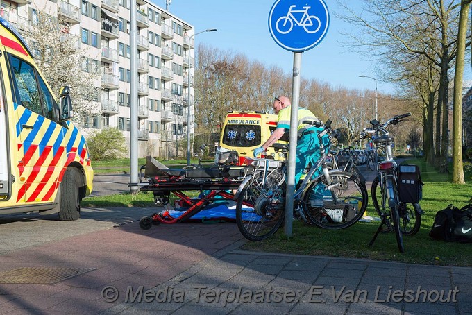 Mediaterplaatse ongeval fietsers hoofddorp 02042017 Image00003