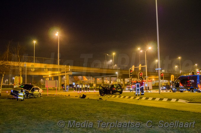 Mediaterplaatse Ongeval schiphol 2 gewonden 01042018 Image00001