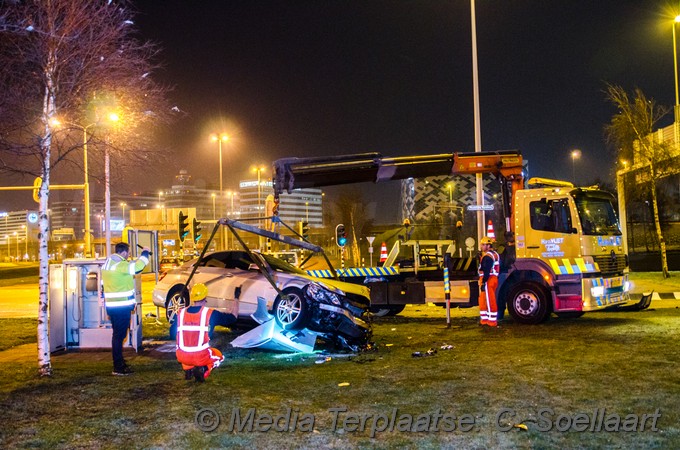 Mediaterplaatse Ongeval schiphol 2 gewonden 01042018 Image00007
