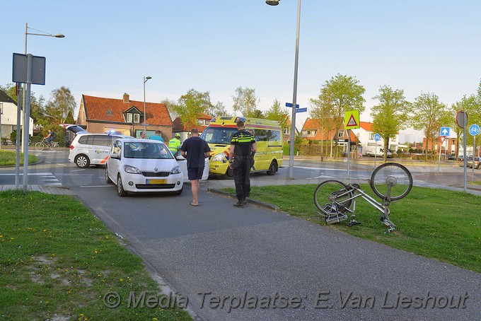 Mediaterplaatse Ongeval schoolstraat nvp vrouw gewond 22042018 Image00001
