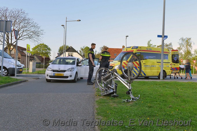 Mediaterplaatse Ongeval schoolstraat nvp vrouw gewond 22042018 Image00002