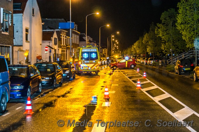 Mediaterplaatse Ongeval auto twee haarlem 28042018 Image00100