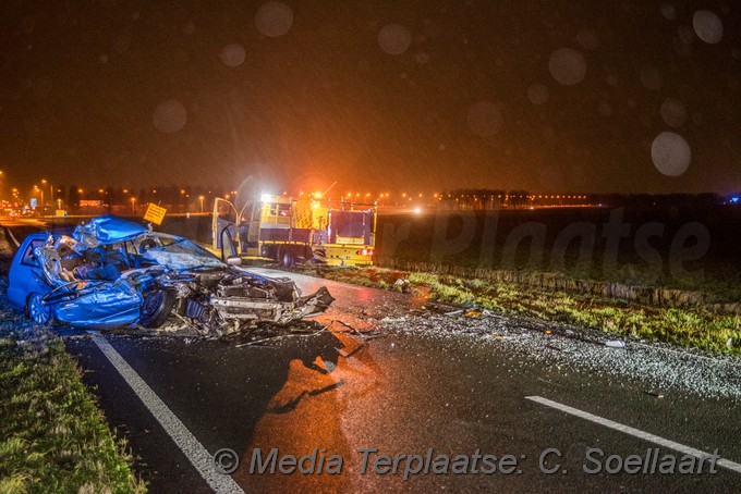 mediaterplaatse ongeval auto veel schade uitgeest 22122018 Image00002