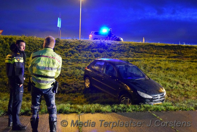 mediaterplaatse ongeval eenzijdig auto leiderdorp 22122018 Image00002