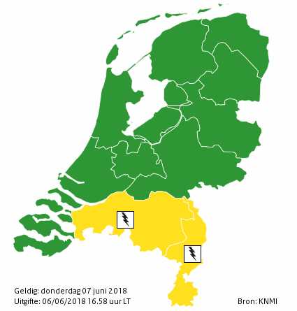 waarschuwing land 1 new