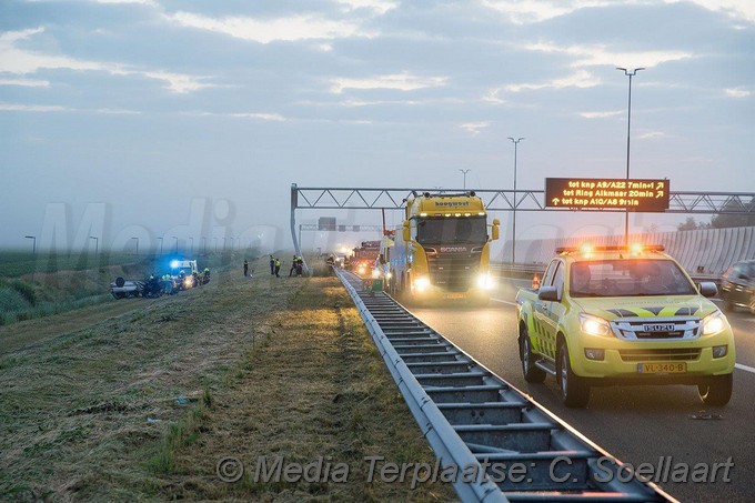 Mediaterplaatse zwaar ongeval a5 lijnden 15062018 Image00001