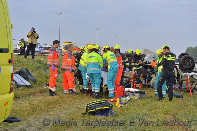 Mediaterplaatse zwaar ongeval a5 lijnden 15062018 Image00119