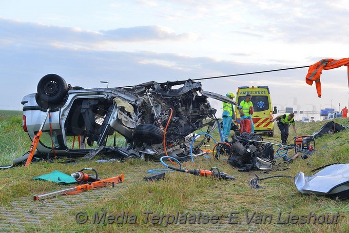 Mediaterplaatse zwaar ongeval a5 lijnden 15062018 Image00124