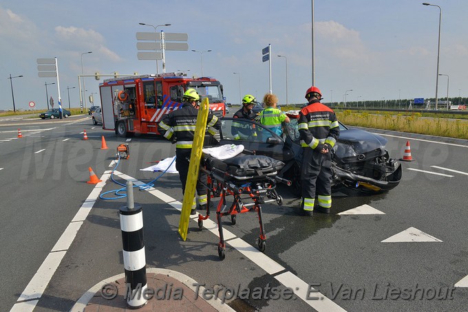 Mediaterplaatse ongeval met twee gewonden hoofddorp 15062018 Image00004