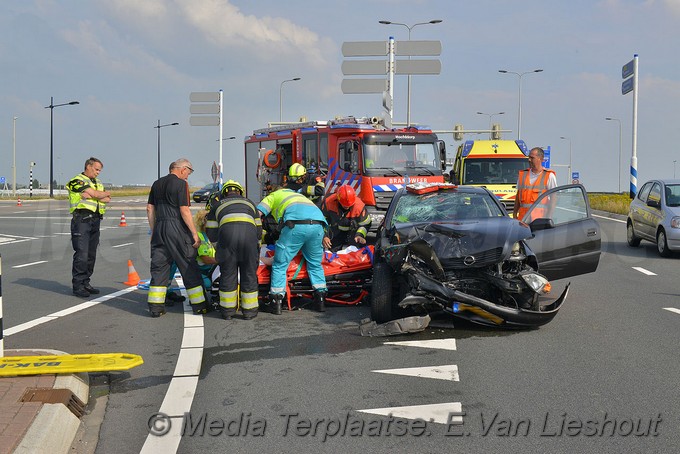 Mediaterplaatse ongeval met twee gewonden hoofddorp 15062018 Image00013