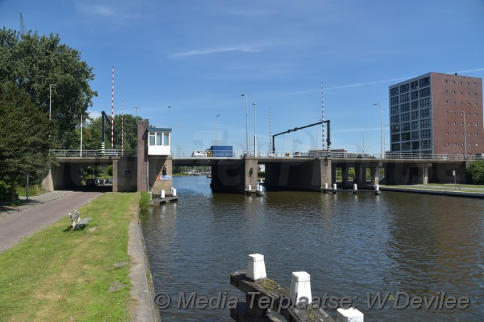 Mediaterplaatse woensdag verkeershinder op zijlbrug leiden 26062018 Image00005