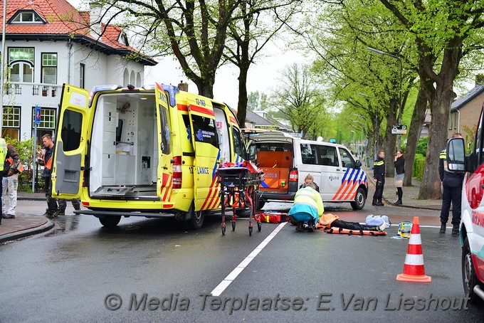 Mediaterplaatse ongeval scooter auto hoofdweg hdp 03052017 Image00001