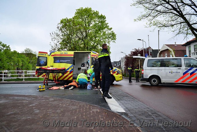 Mediaterplaatse ongeval scooter auto hoofdweg hdp 03052017 Image00006