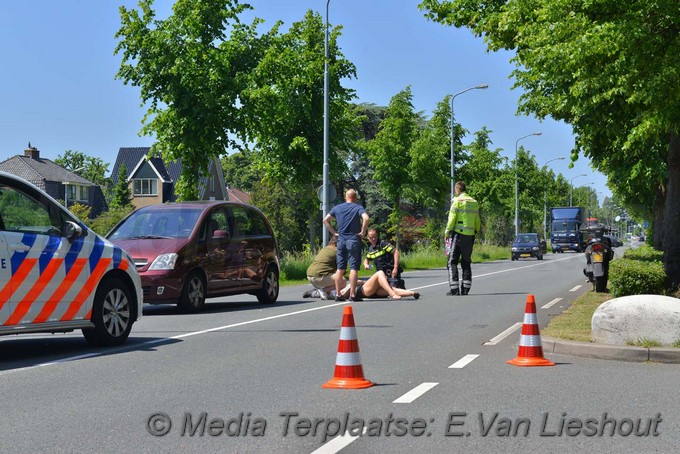 Mediaterplaatse ongeval scooter hoofddorp 26052017 Image00002