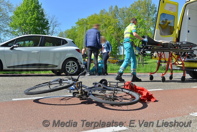 Mediaterplaatse ongeval fietser auto hoofddorp 04052018 Image00002