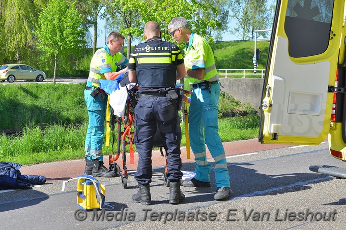 Mediaterplaatse ongeval fietser auto hoofddorp 04052018 Image00006