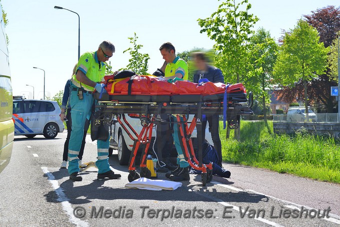 Mediaterplaatse ongeval fietser auto hoofddorp 04052018 Image00009