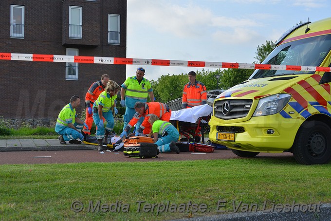 Mediaterplaatse ongeval motor zwaar Waddeweg hoofddorp 16052018 Image00005