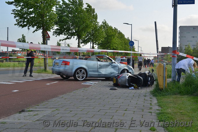 Mediaterplaatse ongeval motor zwaar Waddeweg hoofddorp 16052018 Image00009