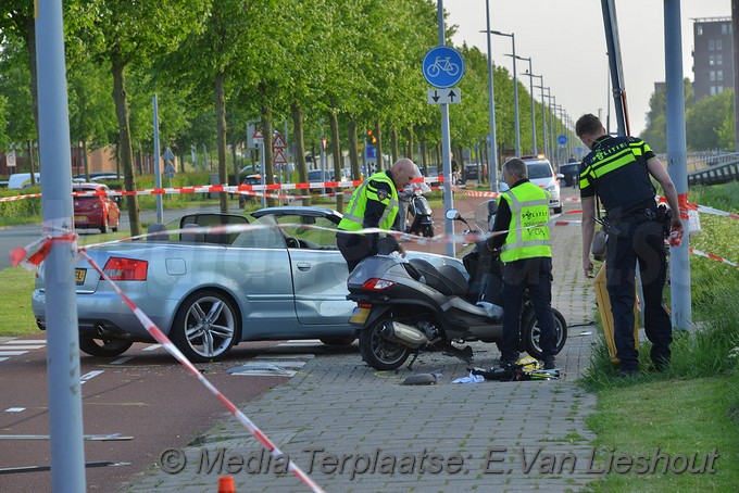 Mediaterplaatse ongeval motor zwaar Waddeweg hoofddorp 16052018 Image00013