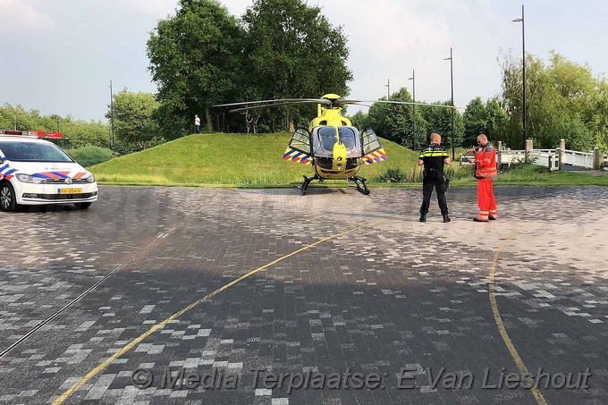 Mediaterplaatse ongeval man van valt van ladder hoofddorp 25052018 Image00003