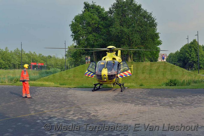 Mediaterplaatse ongeval man van valt van ladder hoofddorp 25052018 Image00004