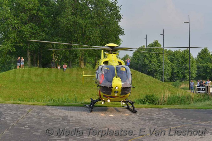 Mediaterplaatse ongeval man van valt van ladder hoofddorp 25052018 Image00005