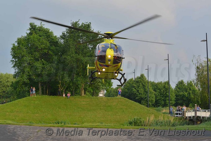 Mediaterplaatse ongeval man van valt van ladder hoofddorp 25052018 Image00009
