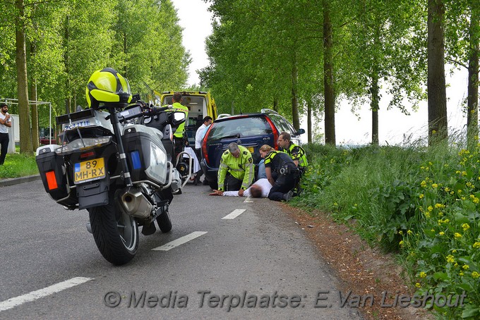Mediaterplaatse ongeval auto klapt op biggerug hoofddorp 27052018 Image00003