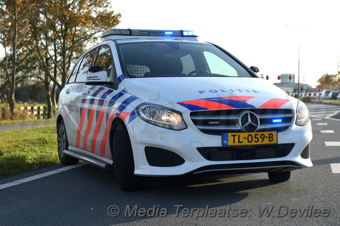 mediaterplaatse ongeval leidsestraatweg n208 hillegom 14112018 Image00502