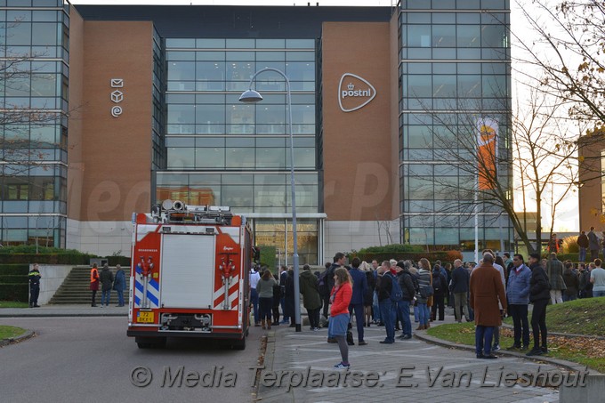 mediaterplaatse postnl pand ontruimd in hoofddorp 14112018 Image00001