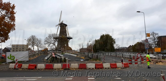 mediaterplaatse valkbrug dicht leiden 19112018 Image00004