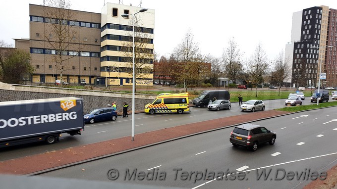 mediaterplaatse ongeval tunnel zwartepad leiden 28112018 Image00001