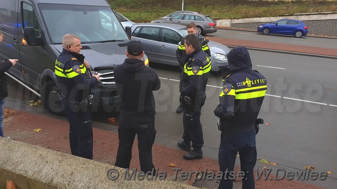 mediaterplaatse ongeval tunnel zwartepad leiden 28112018 Image00005