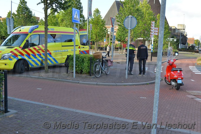 Mediaterplaatse fietser gewond bij ongeval hoofddorp 14082018 Image00004