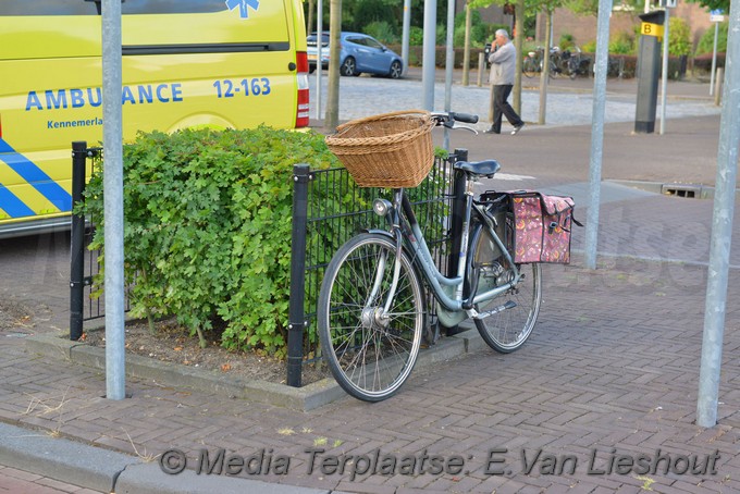 Mediaterplaatse fietser gewond bij ongeval hoofddorp 14082018 Image00007