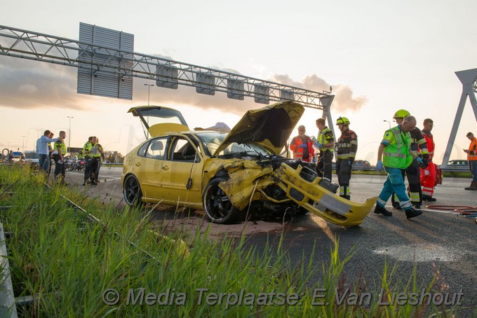 Mediaterplaatse zwaar ongeval a4 rechts hoofddorp 30082018 Image00003