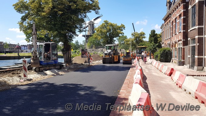 Mediaterplaatse asfalt singelpark route leiden 17072018 Image00009