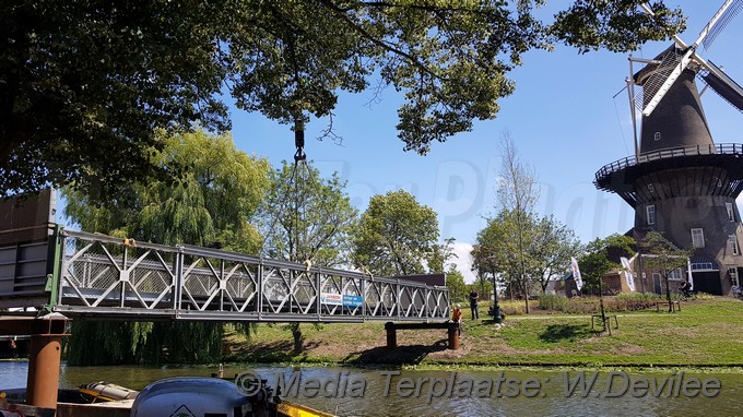 Mediaterplaatse noodbrug leiden 17072018 Image00003
