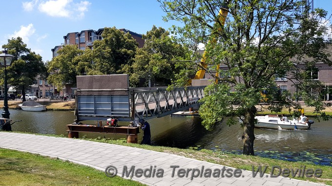 Mediaterplaatse noodbrug leiden 17072018 Image00007